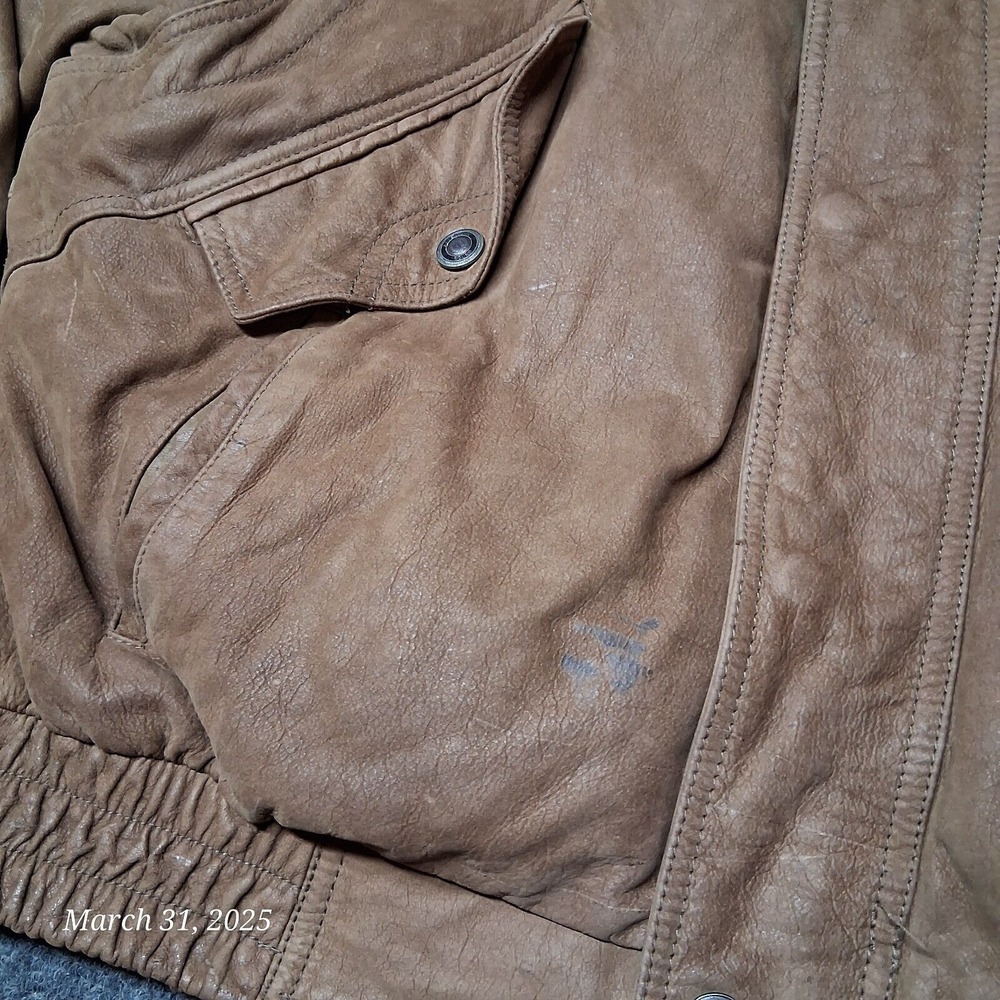 Vintage Wilsons Leather Adventure Bound Jacket Men Size XL  Boxy Aviator‎ - Picture 3 of 9